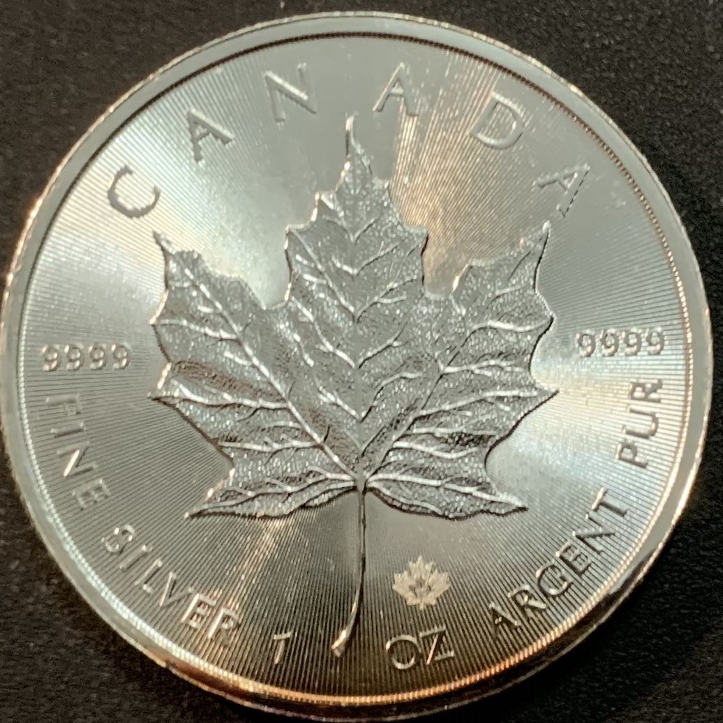 紫瑗钱币—微拍第28期  加拿大 2015年 枫叶投资银币 1盎司 0.999银 