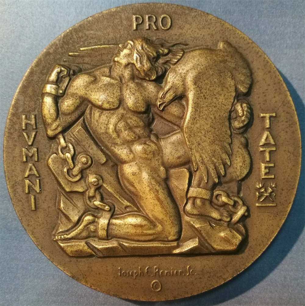 麦朵尔俱乐部第17场拍卖 被缚的普罗米修斯大铜章