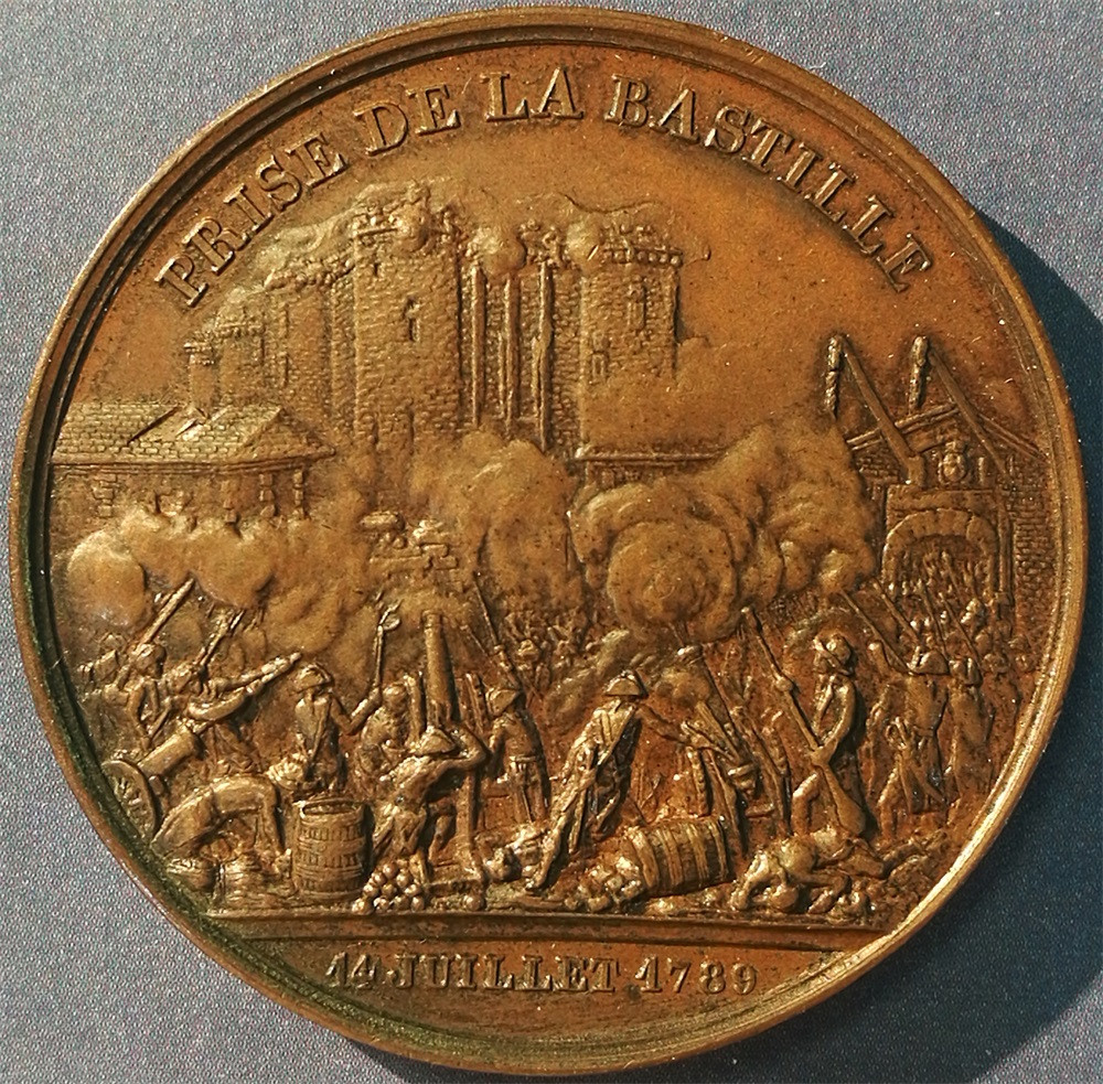 麦朵尔俱乐部第17场拍卖 攻占巴士底狱大铜章