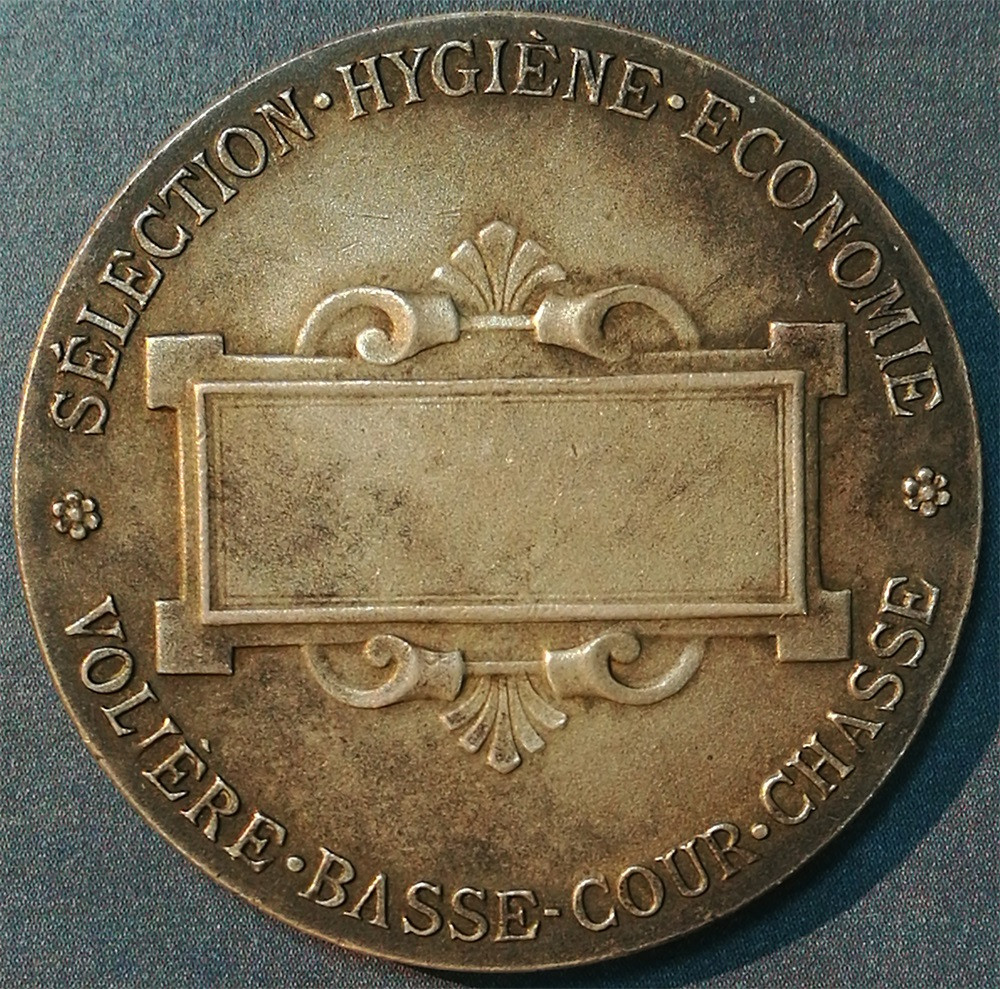 麦朵尔俱乐部第17场拍卖 法国高卢雄鸡镀银小铜章