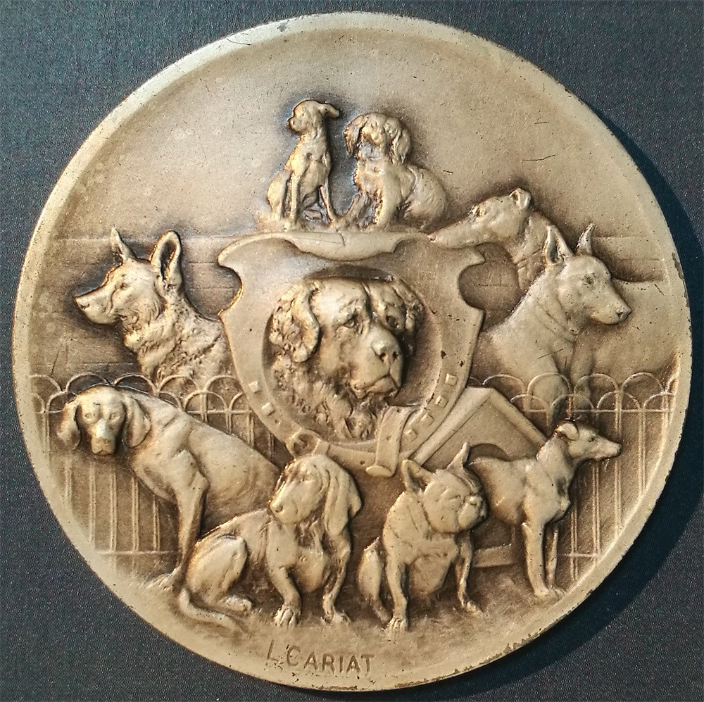 麦朵尔俱乐部第17场拍卖 缅因州安茹都兰犬公司纪念大铜章