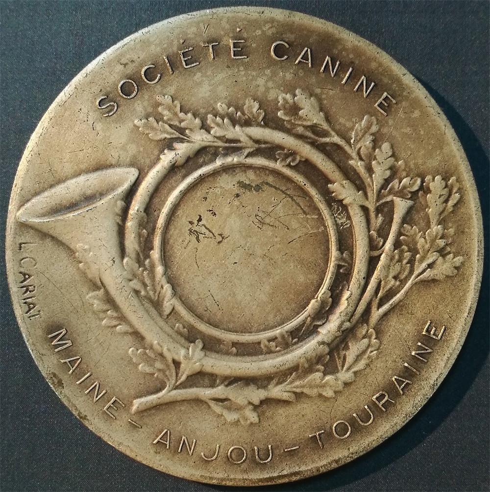 麦朵尔俱乐部第17场拍卖 缅因州安茹都兰犬公司纪念大铜章