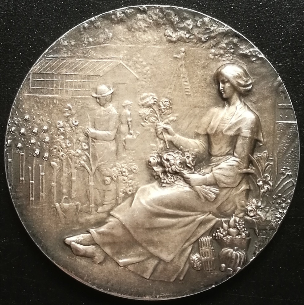 麦朵尔俱乐部第17场拍卖 法国园林竞赛银章