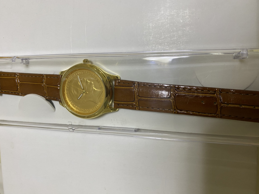 CSIS-GREAT评级精品钱币拍卖第二十六期 德国德皇威廉二世主题镀金纪念章手表