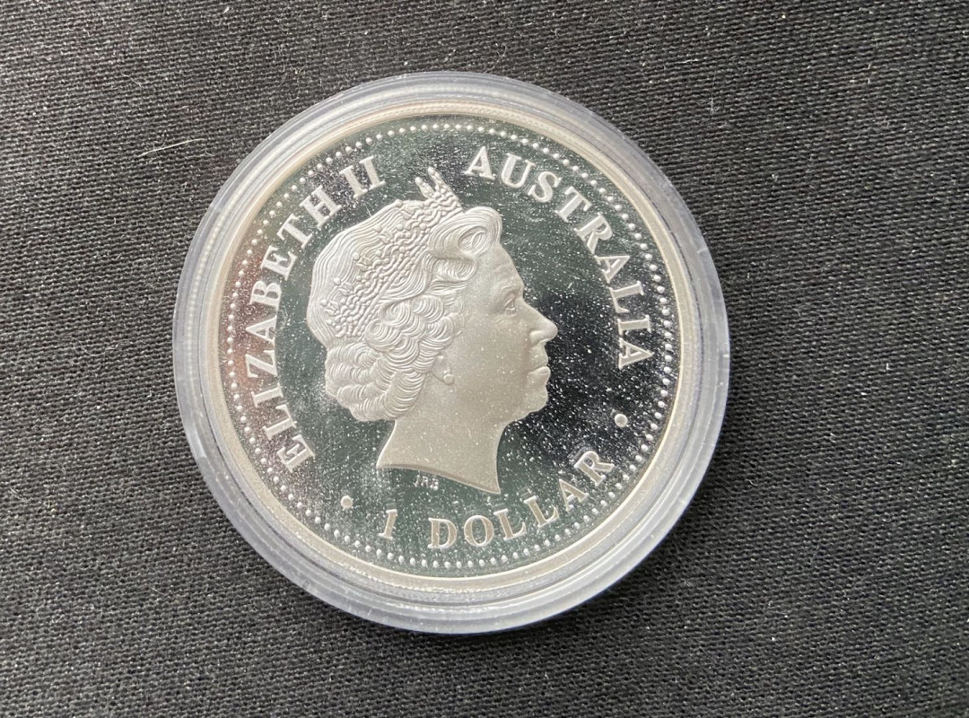 【币观天下】第九十八期钱币拍卖 【澳大利亚】2004年澳大利亚南极纪念1oz银币