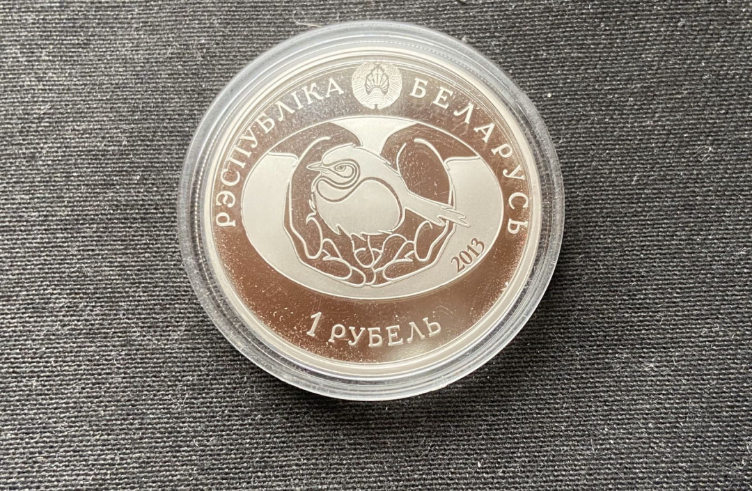 【币观天下】第九十八期钱币拍卖 【白俄罗斯】2013年珍惜动物系列戴胜鸟