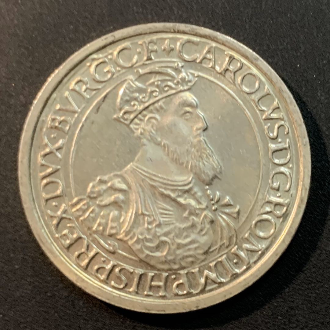 紫瑗钱币—微拍第29期  比利时 1987年 罗马条约30周年 5埃局 22.85克 0.833银