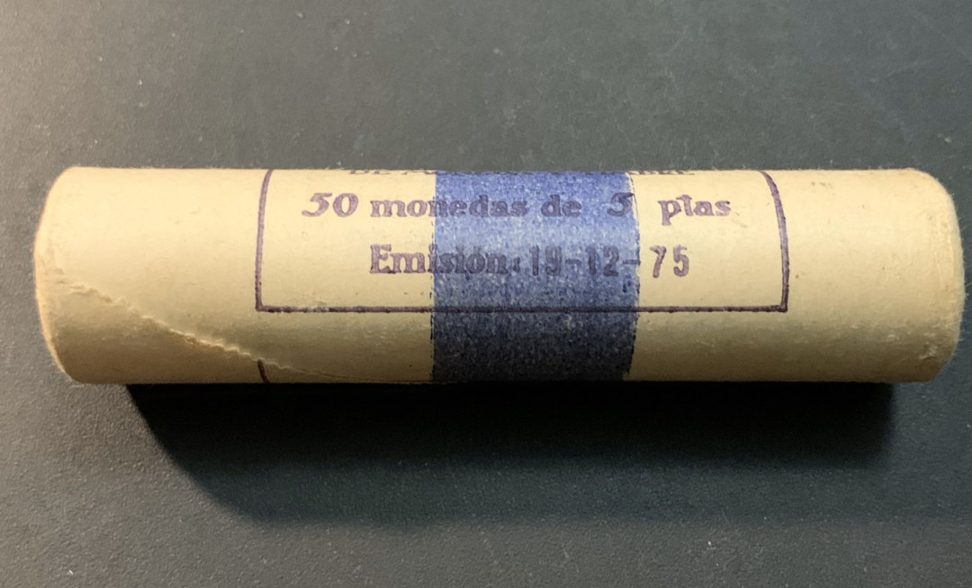 紫瑗钱币—微拍第32期  西班牙 1980年 胡安 卡洛斯 5比塞塔 世界杯 50枚整卷