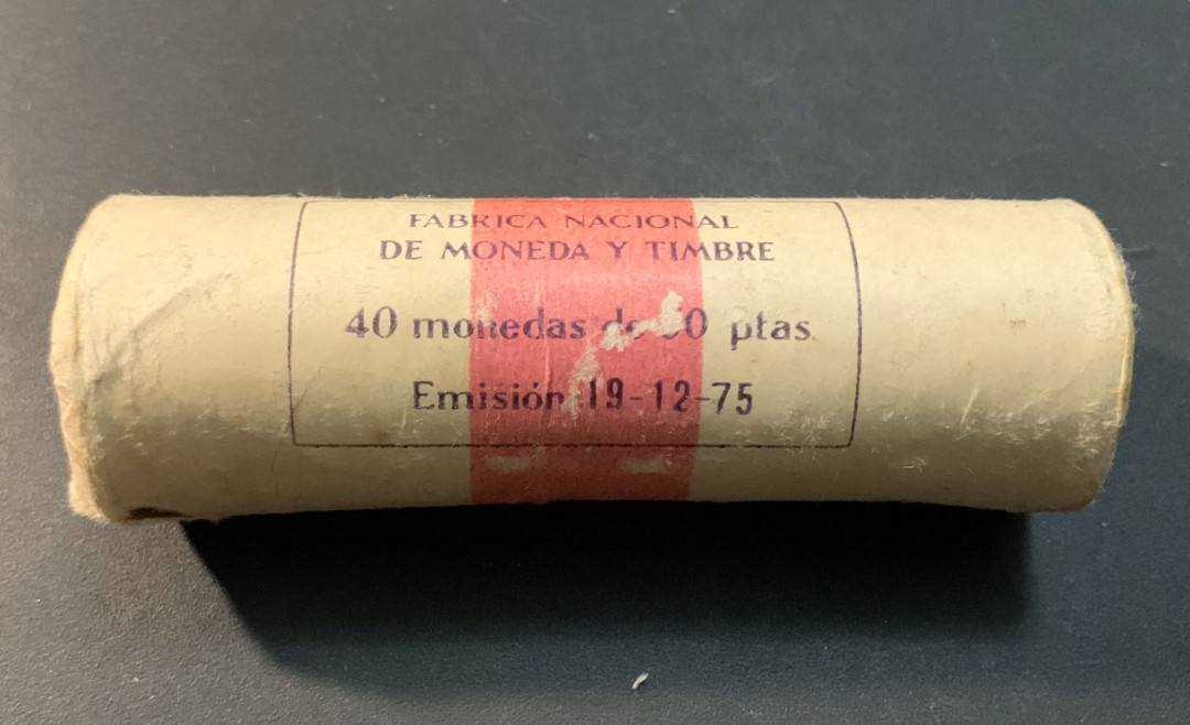 紫瑗钱币—微拍第32期  西班牙 1980年 胡安 卡洛斯 50比塞塔 世界杯 40枚整卷