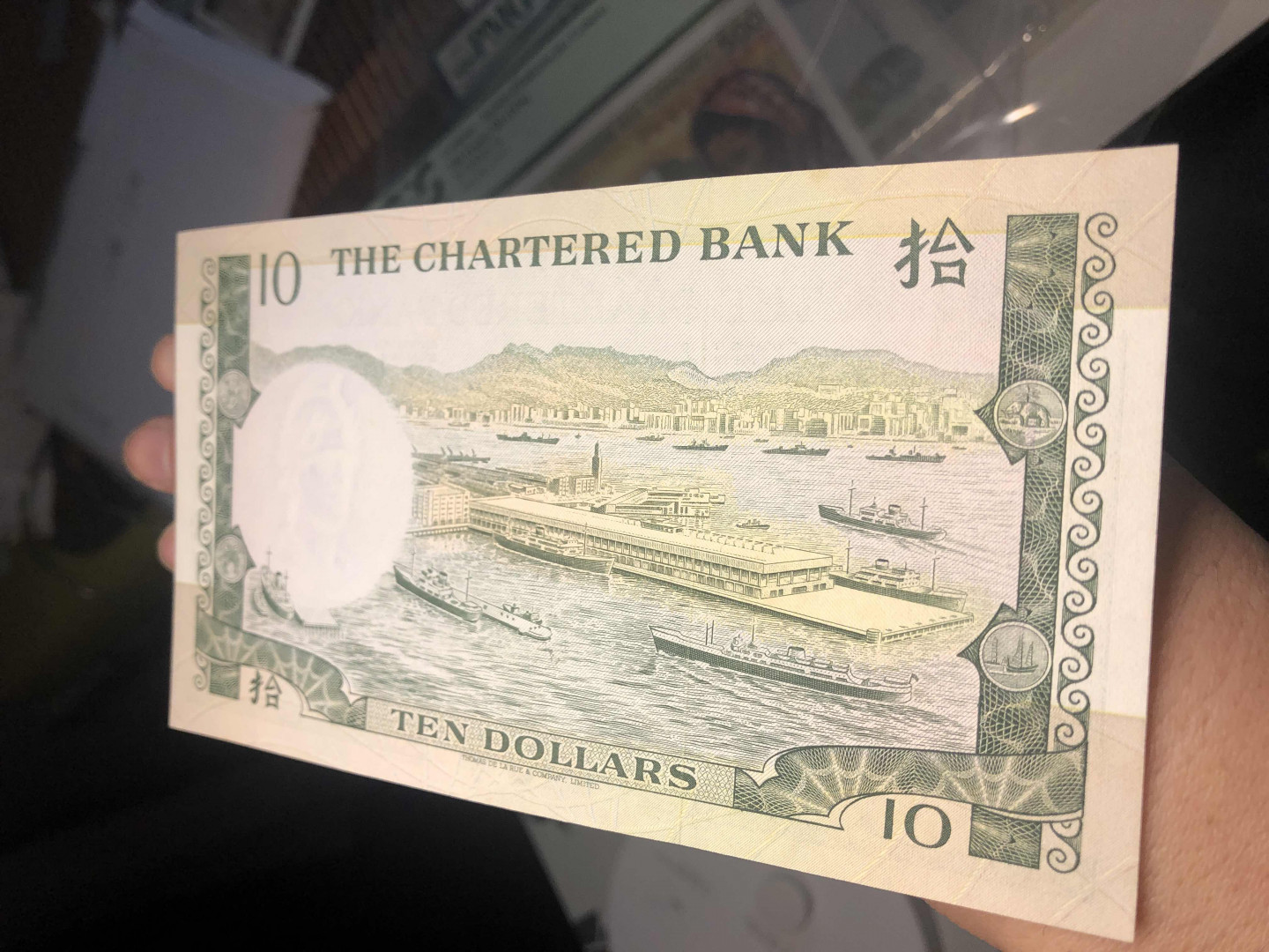 【收藏联盟】第124期拍卖——征服者科尔特斯（共50拍） 【一组3张】香港 渣打银行 5元-10元-100元红钥匙 UNC- 荧光反应 品相如图