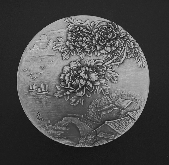 麦朵尔俱乐部第18场拍卖 祝福祖国（白铜）