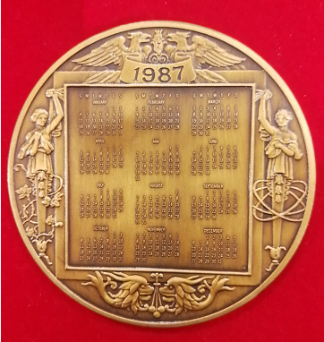 麦朵尔俱乐部第18场拍卖 1987日历