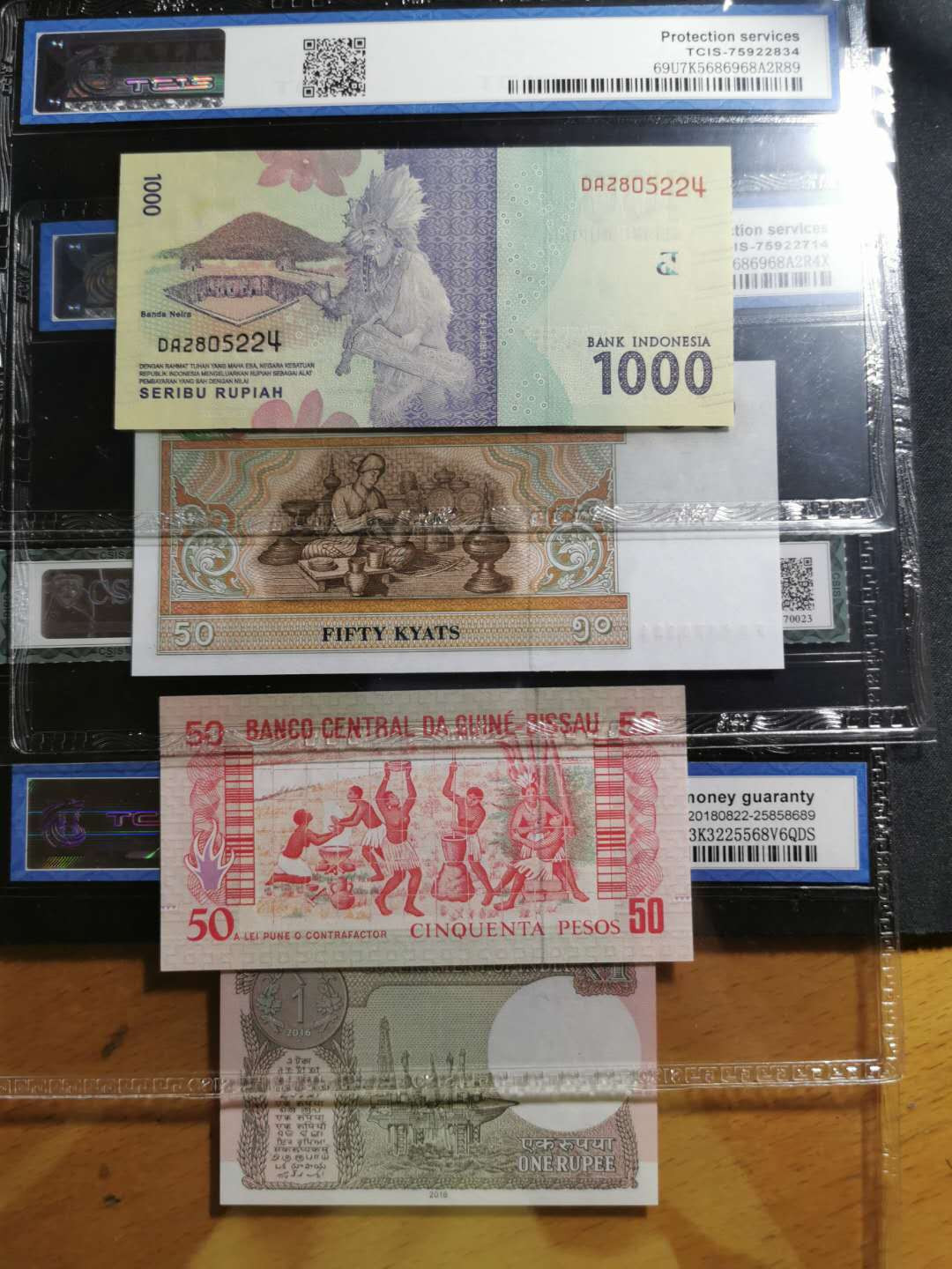 【鲸贝乐淘】千字文·第“化被草木”号拍卖 【天印评级4张】印度尼西，缅甸🇲🇲 ，几内亚，印度🇮🇳 ，68E. 67E