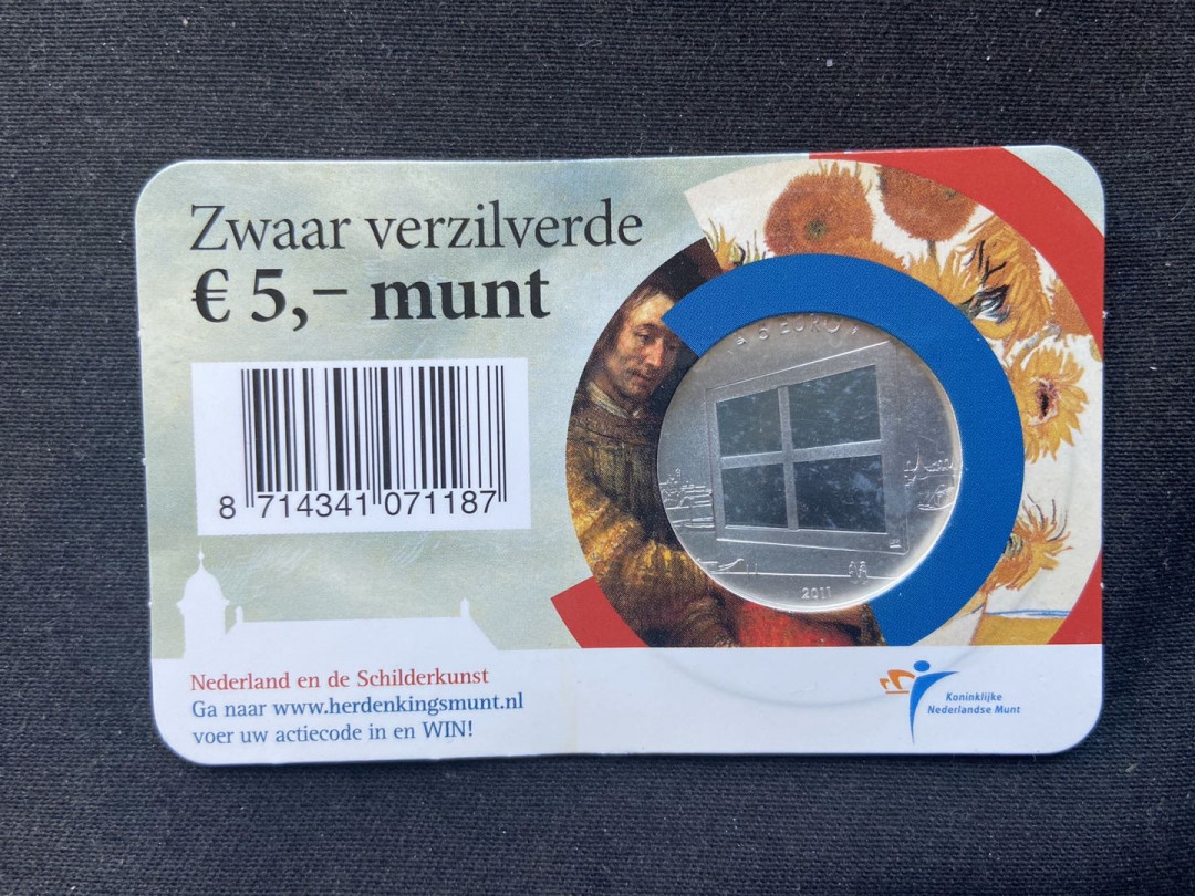 【币观天下】第九十九期钱币拍卖 【荷兰】荷兰卡册女王之窗镀银卡册秒杀