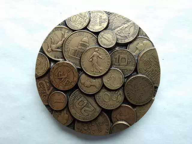 麦朵尔俱乐部第20场拍卖 法郎叠币铜章