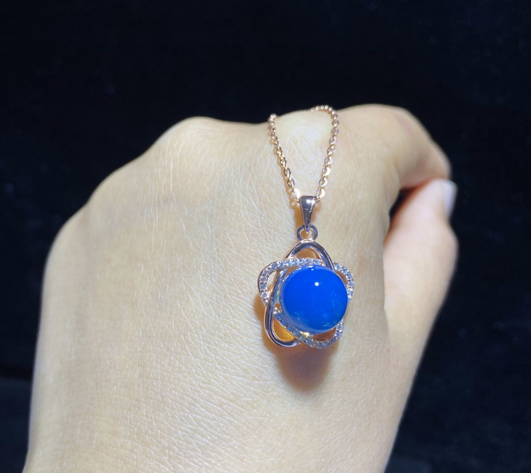 新年第一场多米尼加蓝珀专场 多米尼加蓝珀吊坠