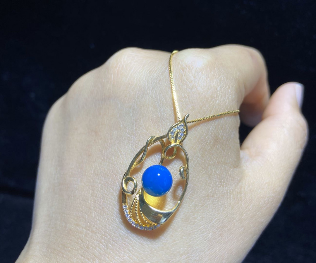 新年第一场多米尼加蓝珀专场 多米尼加蓝珀吊坠