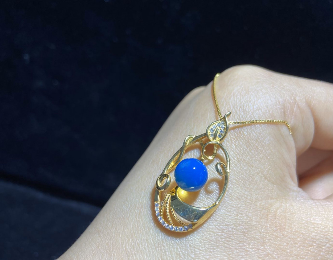 新年第一场多米尼加蓝珀专场 多米尼加蓝珀吊坠