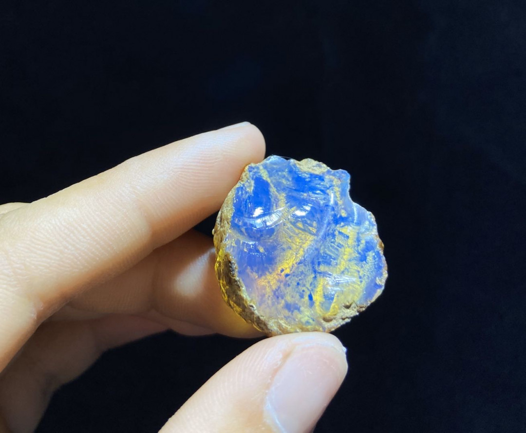 新年第一场多米尼加蓝珀专场 多米尼加蓝珀原石