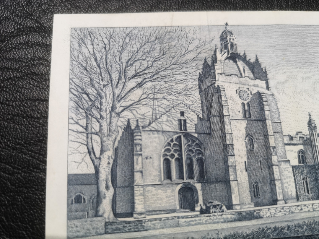 《外钞收藏家》第七十六期拍卖 苏格兰1961年5镑 au品相 稀少品种