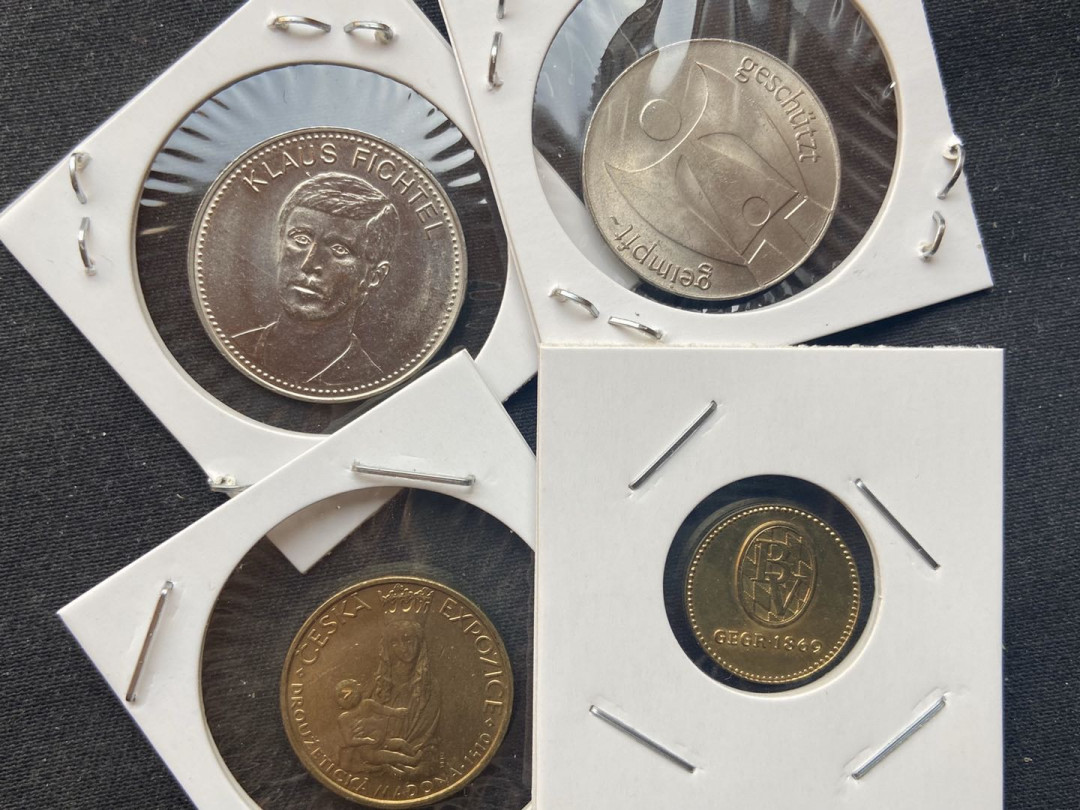 【币观天下】第九十九期钱币拍卖 【德国】德国纪念章4枚混拍～