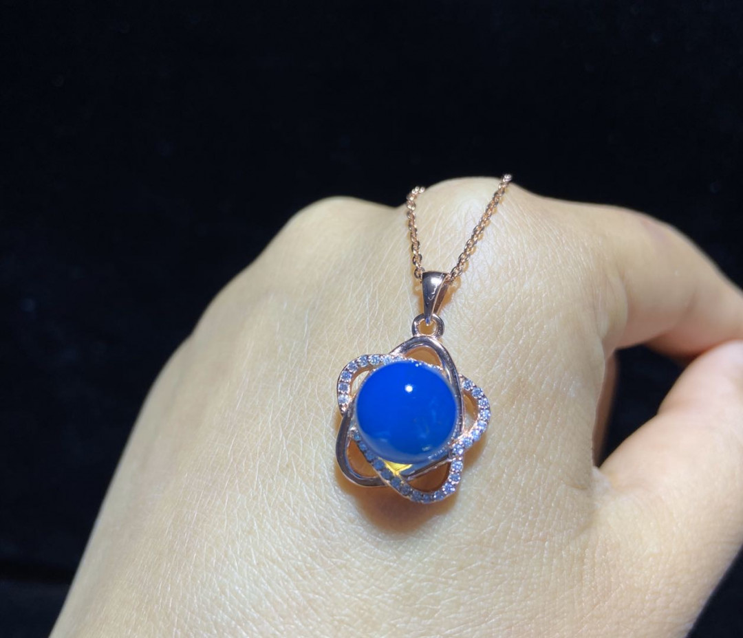 新年第一场多米尼加蓝珀专场 多米尼加蓝珀吊坠