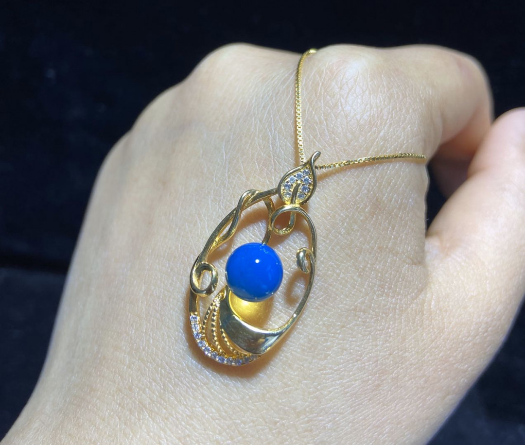 新年第一场多米尼加蓝珀专场 多米尼加蓝珀吊坠