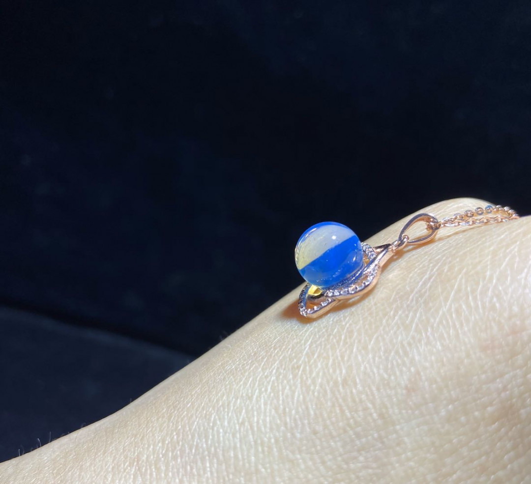 新年第一场多米尼加蓝珀专场 多米尼加蓝珀吊坠