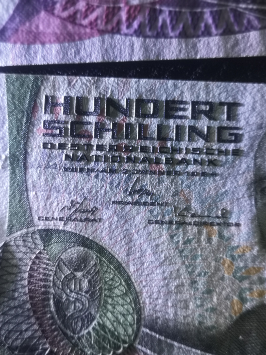 《外钞收藏家》第七十六期拍卖 奥地利100、50、20三张小钞 都是绝品 把玩 评级都很棒