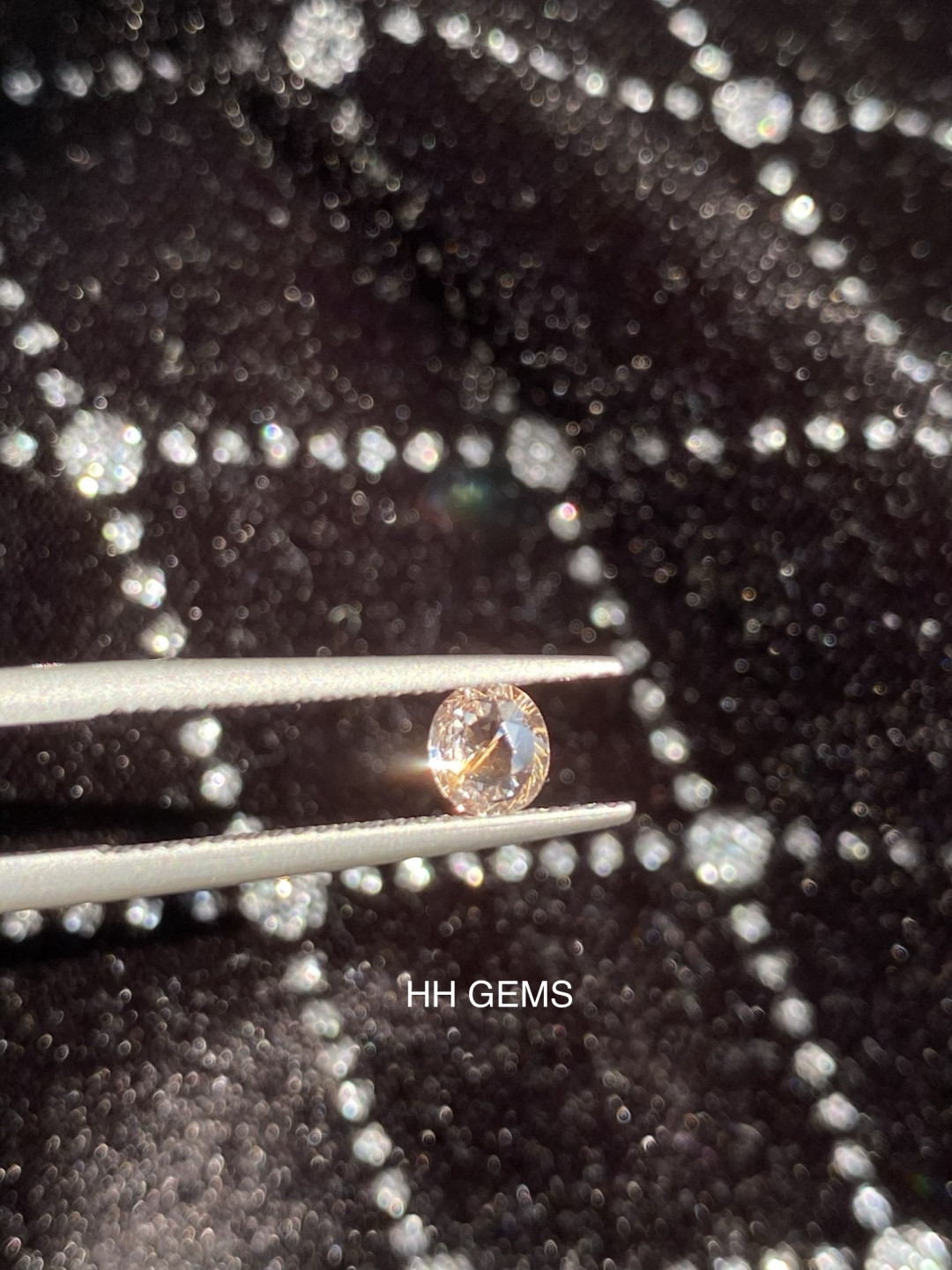 【3月14日 裸石、银饰、18K首饰】HH GEMS 3月综合拍卖特辑 英国尤金公主大婚戒指宝石 无烧帕帕拉恰 0.5克拉裸石 无证书 支持复检