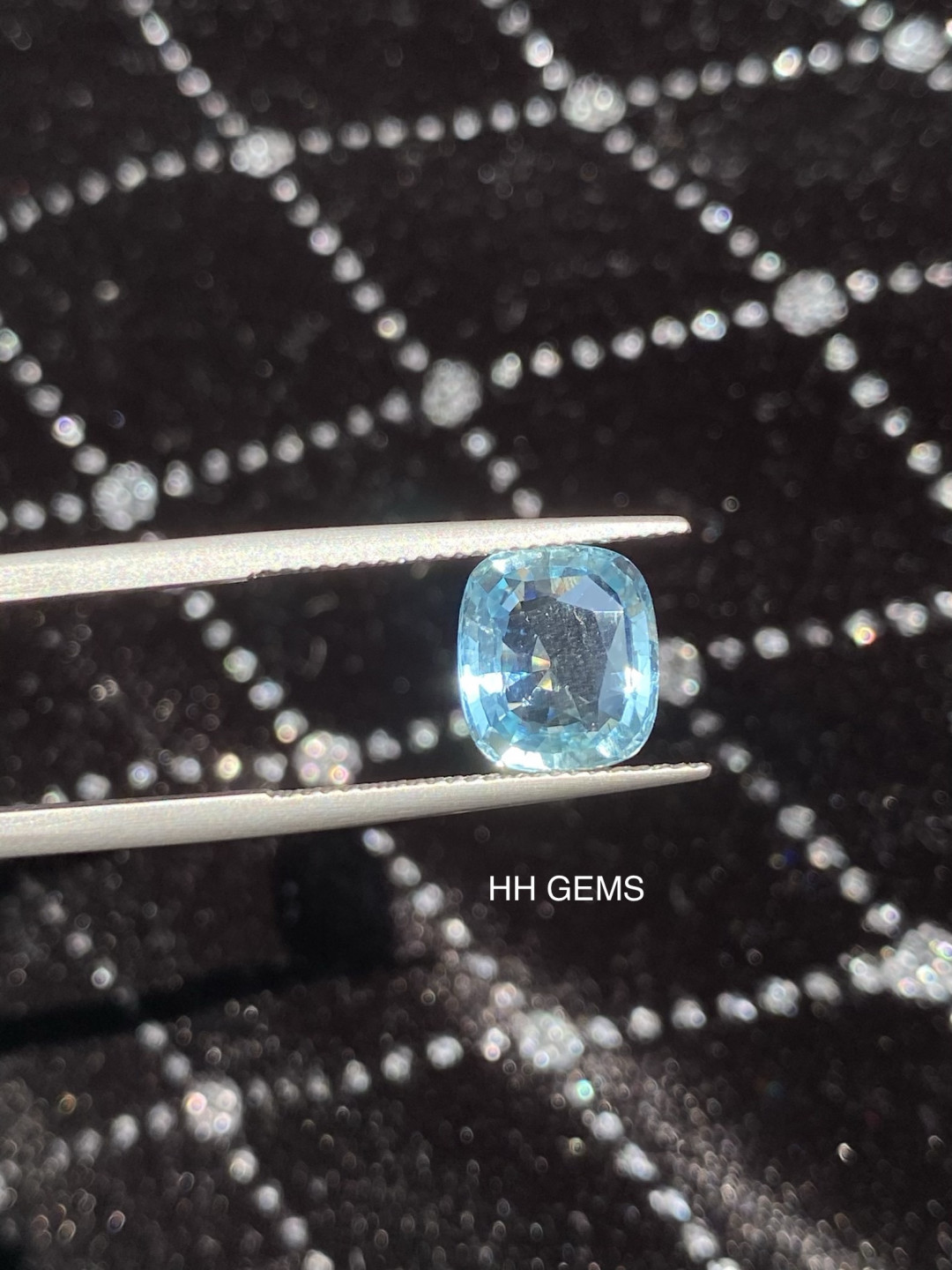 【3月14日 裸石、银饰、18K首饰】HH GEMS 3月综合拍卖特辑 三月生辰石 无烧海蓝宝 3.06克拉 无证书 支持复检