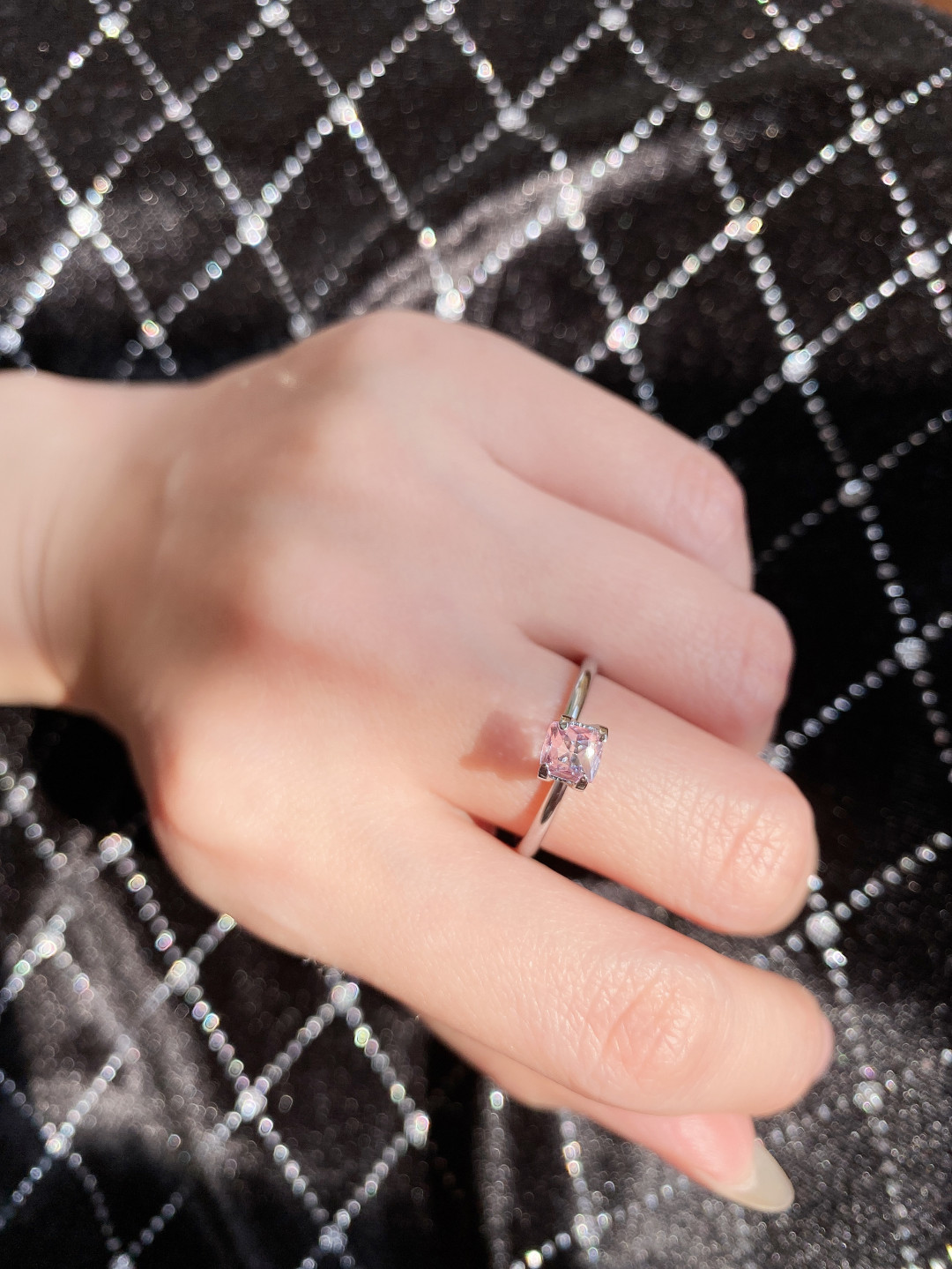 【3月14日 裸石、银饰、18K首饰】HH GEMS 3月综合拍卖特辑 英国尤金公主大婚戒指宝石 无烧帕帕拉恰 0.64克拉裸石 无证书 支持复检