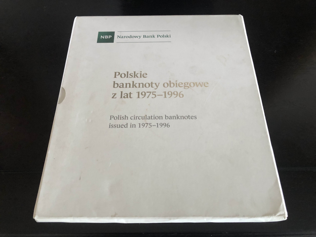 【收藏联盟】第126期拍卖——数字迷踪（共45拍） 【一组23张】波兰 1975-1996年 纸币册大全套 全新UNC 10-200万扎罗提 