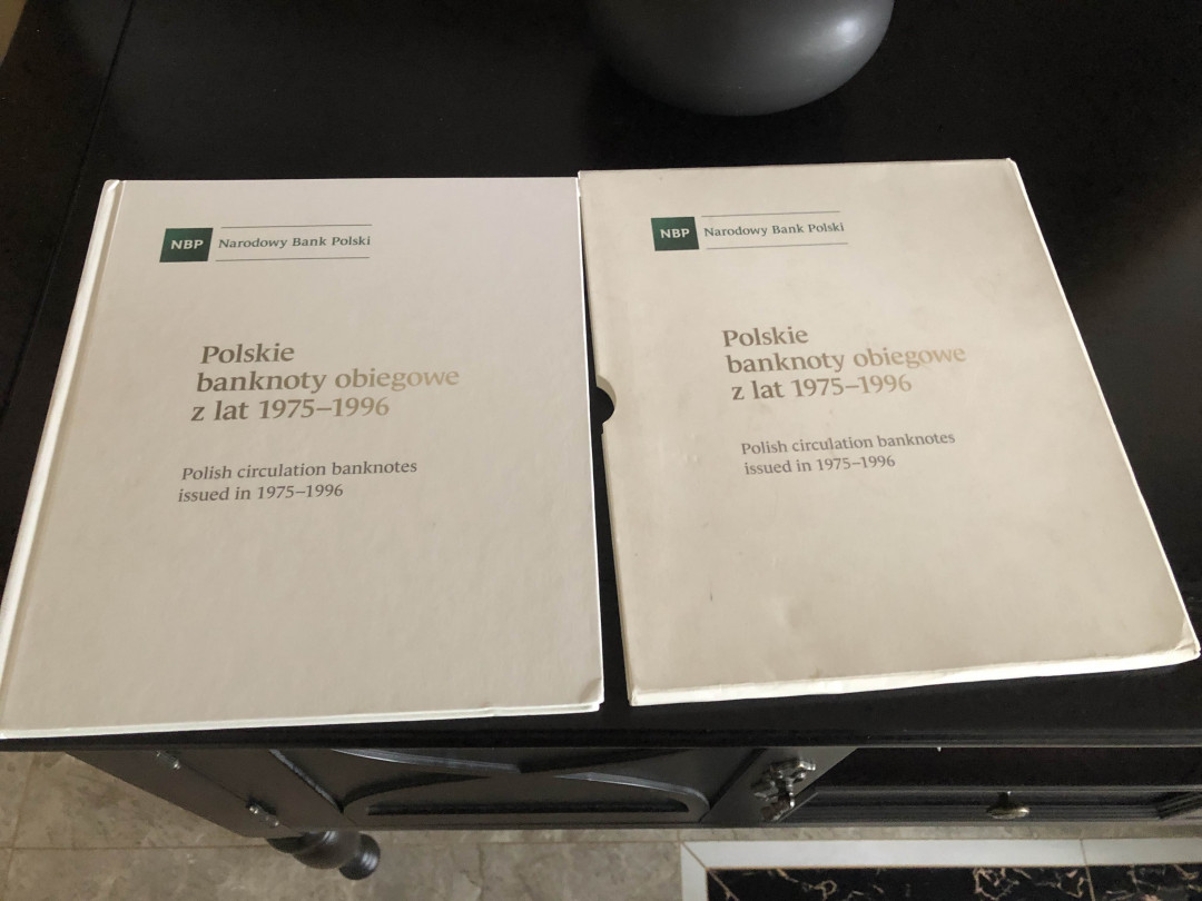 【收藏联盟】第126期拍卖——数字迷踪（共45拍） 【一组23张】波兰 1975-1996年 纸币册大全套 全新UNC 10-200万扎罗提 