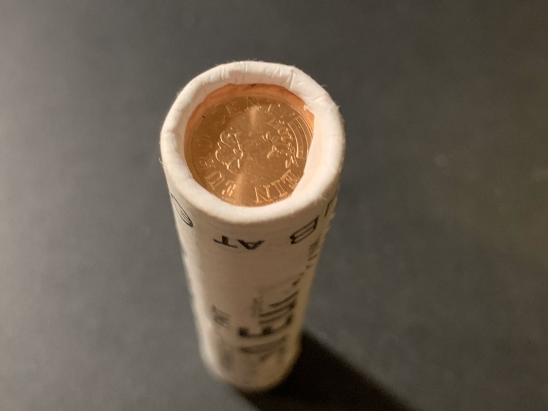 紫瑗钱币—微拍第33期  奥地利 2017年 欧元 1分 整卷50枚