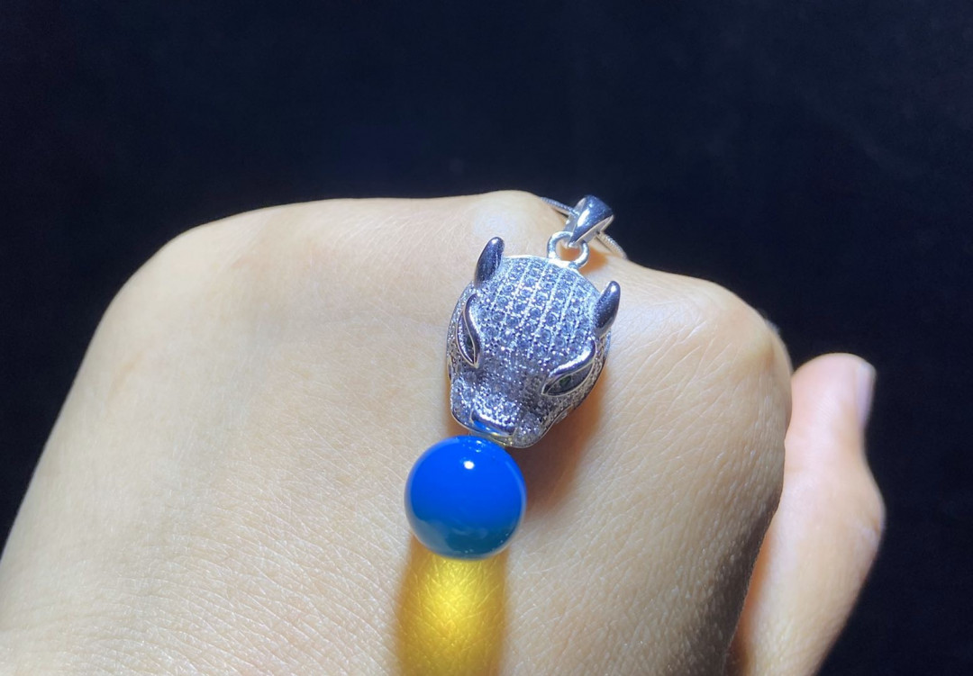 多米尼加蓝珀专场 多米尼加蓝珀吊坠