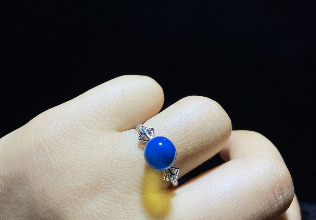 多米尼加蓝珀专场 多米尼加蓝珀女戒