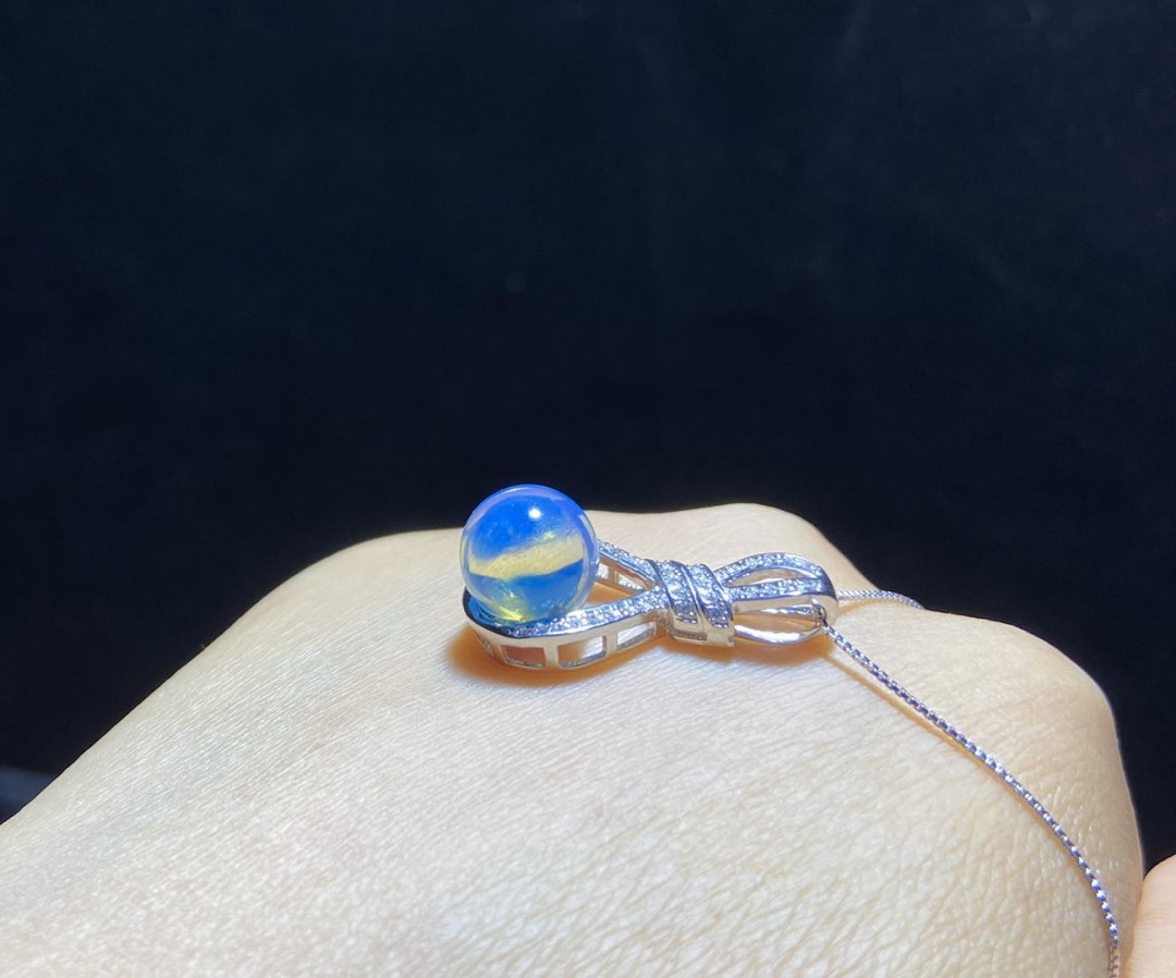 多米尼加蓝珀专场 多米尼加蓝珀吊坠