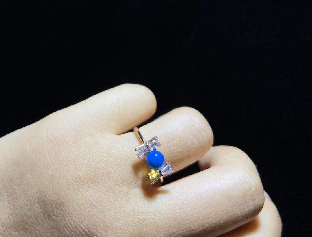 多米尼加蓝珀专场 多米尼加蓝珀女戒