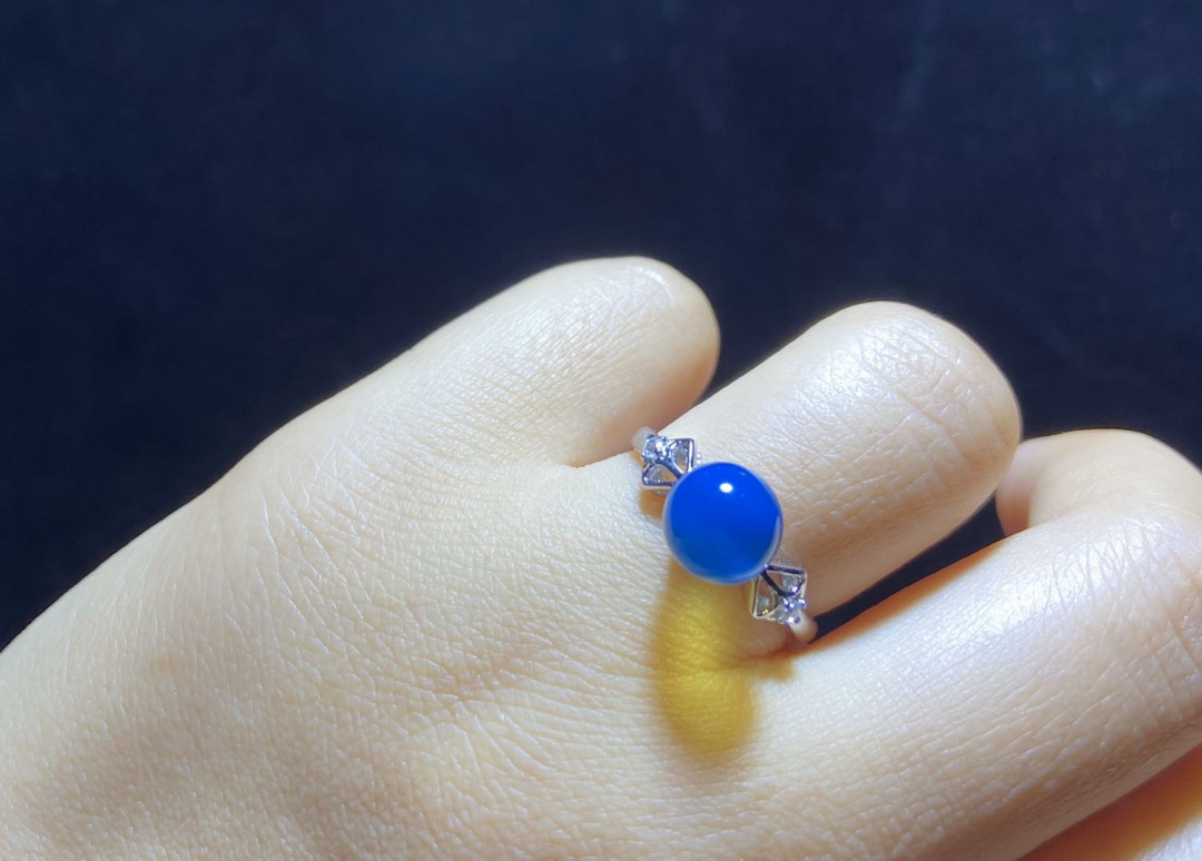 多米尼加蓝珀专场 多米尼加蓝珀女戒