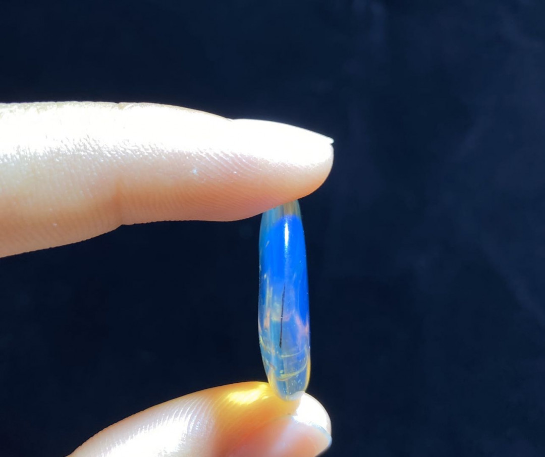 多米尼加蓝珀专场 多米尼加蓝珀平安扣