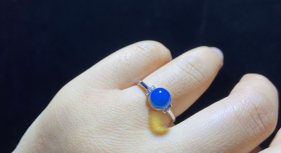 多米尼加蓝珀专场 多米尼加蓝珀女戒