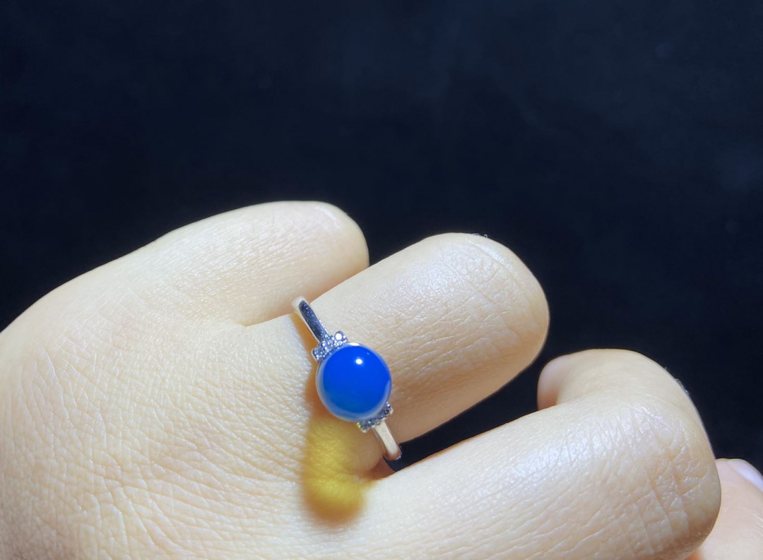 多米尼加蓝珀专场 多米尼加蓝珀女戒