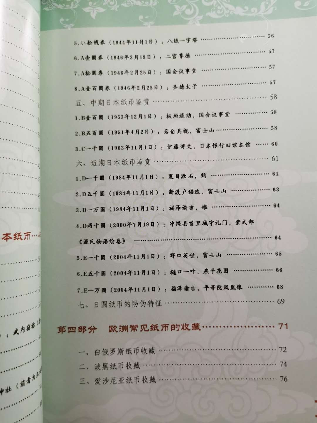 【鲸贝乐淘】千字文·第“盖此身发”号拍卖 【工具书】外国纸币收藏与投资，全彩铜版纸，9.8品