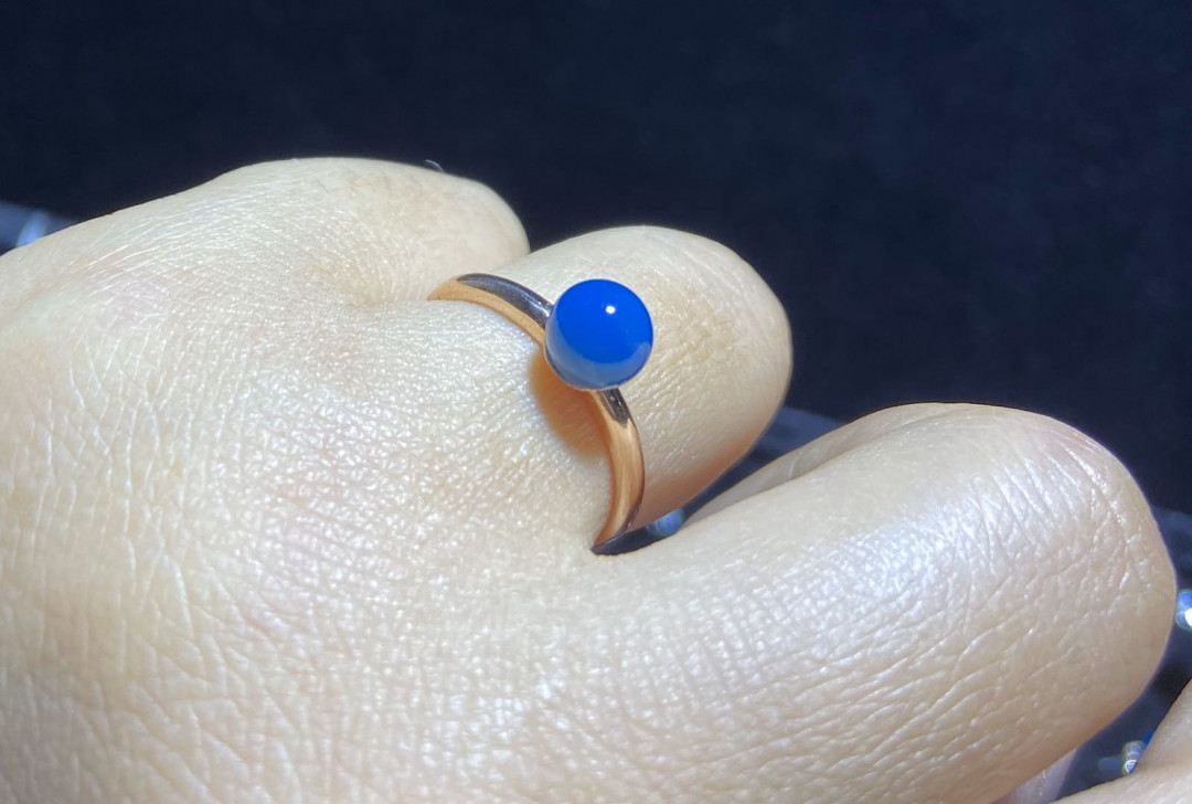 多米尼加蓝珀专场 多米尼加蓝珀女戒