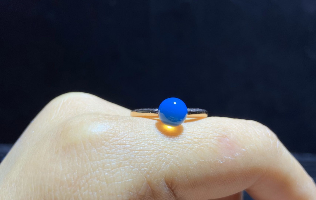 多米尼加蓝珀专场 多米尼加蓝珀女戒