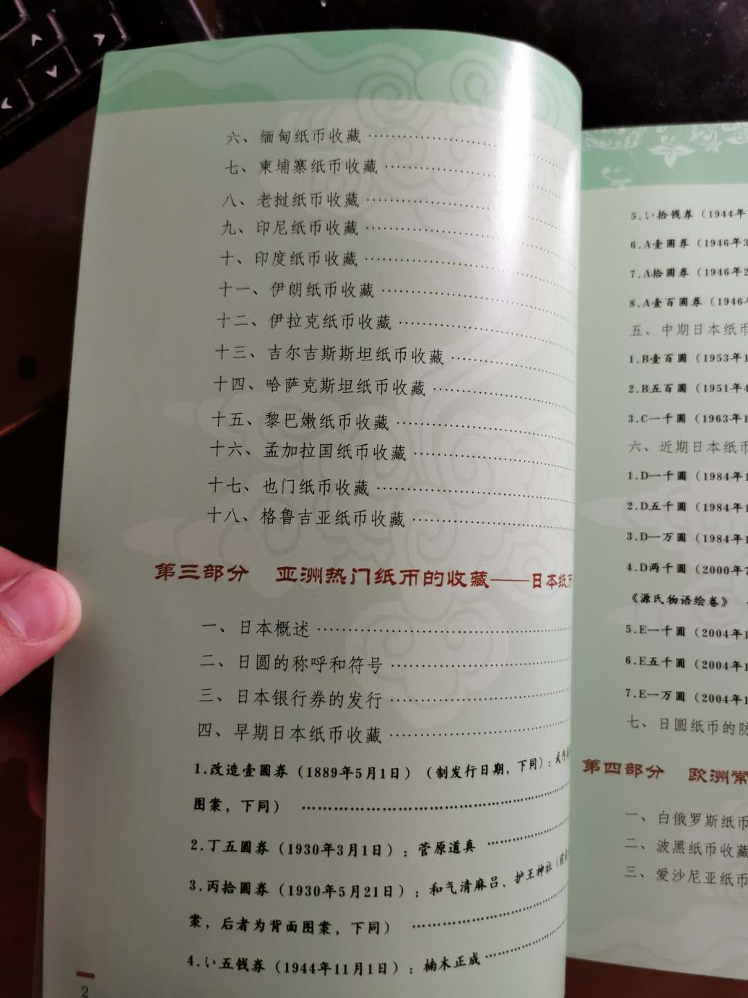 【鲸贝乐淘】千字文·第“盖此身发”号拍卖 【工具书】外国纸币收藏与投资，全彩铜版纸，9.8品