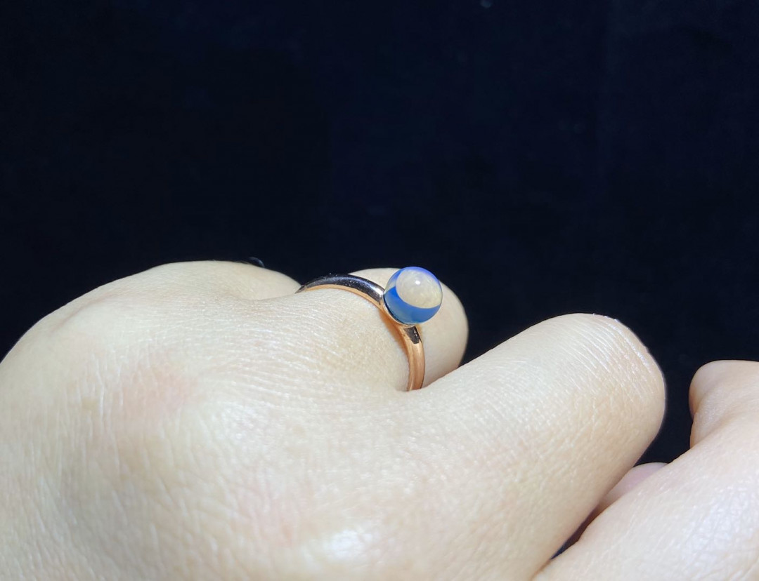 多米尼加蓝珀专场 多米尼加蓝珀女戒