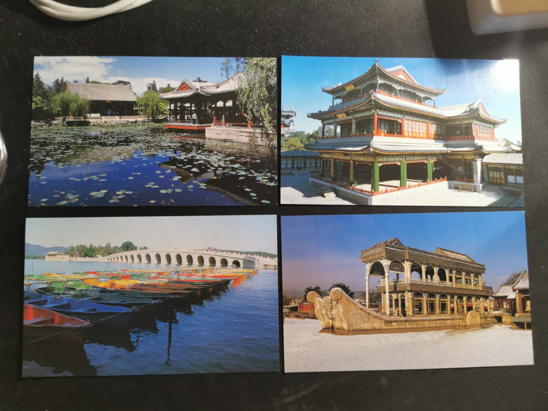 【鲸贝乐淘】千字文·第“盖此身发”号拍卖 【颐和园明信片10套】早期颐和园风景明信片，每套6张景色优美，十套一起