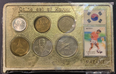 紫瑗钱币—微拍第34期  - 韩国 流通币 1—500圆  带包装